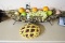 Faux Pie and Fruit basket