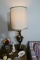 Pair of Vintage Brass Lamps