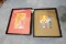 2 Vintage Decorative Prints Inc. Chagall - Syroco