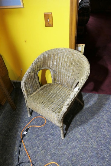 Vintage Wicker Chair