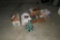 Assorted old Christmas Inc. Ceramic Tree