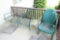 3 pcs vintage patio furniture