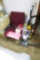 2 vacuum cleaners, chair lot