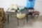 Table, Chair, wooden stands etc