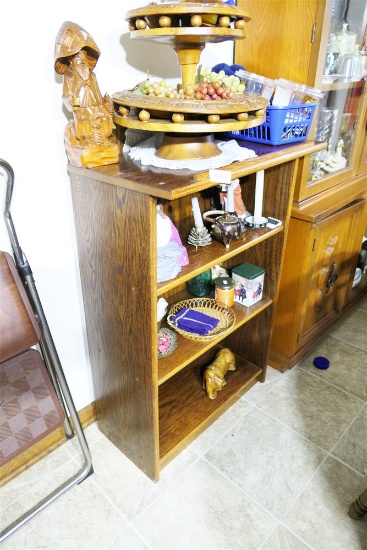 Older Oak Book Case Shelf