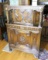 Antique Baronial Cabinet w/Barley Twists