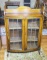 Antique leaded glass bookcase