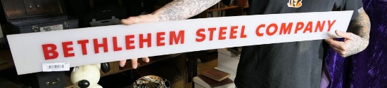 Unusual Plastic Steel Sign