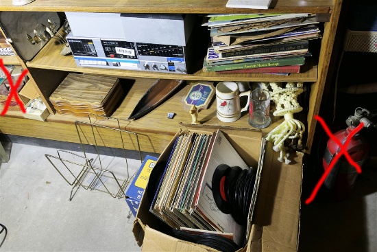 Records, Stereo & More lot