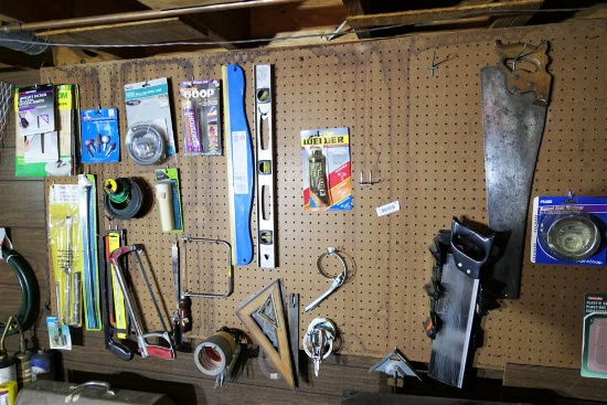 Tools on wall lot