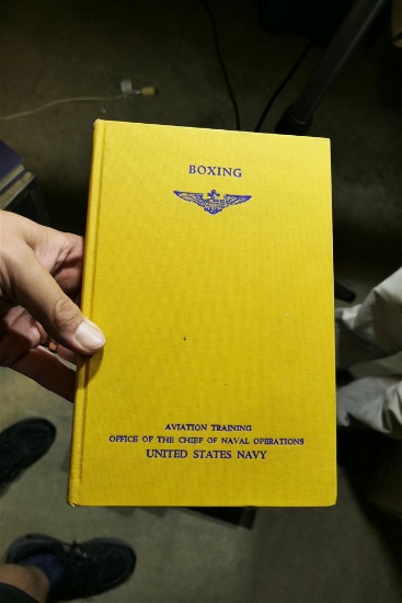 Rare Navy Manual on Boxing