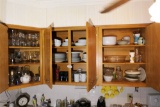 Cabinet contents lot - China etc