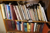 2 Shelves of Old books, pamphlets