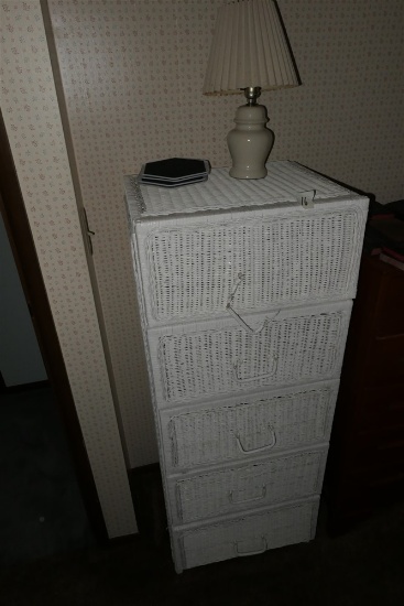 Wicker Dresser or Cabinet