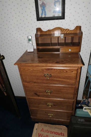 Vintage wooden dresser, organizer