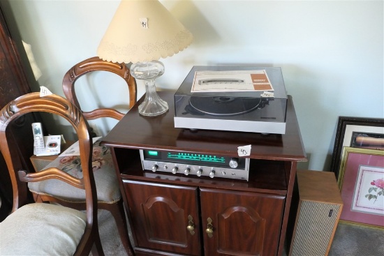 Vintage Realistic Radio Tuner, Record Player