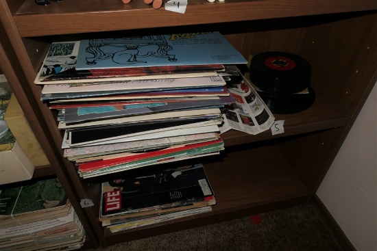 Group Lot Assorted Records etc