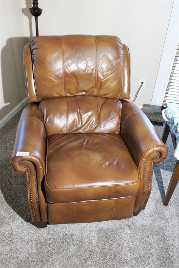 Nicer Leather Recliner Chair