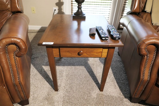 Nice Wooden Lamp or Side Table