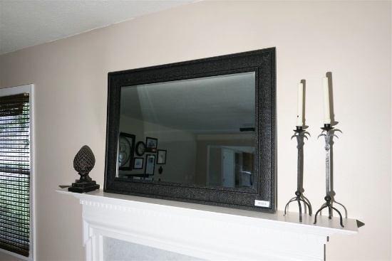 Mirror, Candle Holders etc