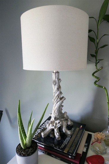 Unusual Tree branch decorative lamp