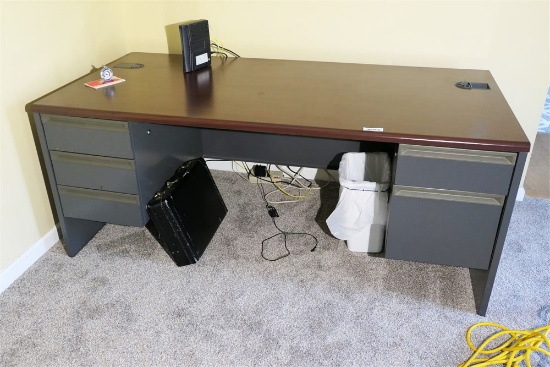 Large Metal desk
