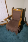 Vintage Maple Rocking Chair