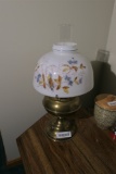 Bradley & Hubbard Brass Oil Lamp