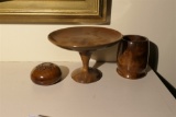 Group lot of Oregon Myrtlewood pieces