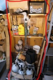 Shelf Lot assorted garage items