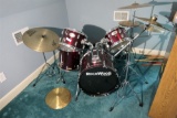 Drum Set - Rockwood Hohner + Sabian, Zildjian