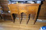 Unusual Eastern Style Tall Stand w/Drawers