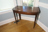 Vintage Gate Leg Card Table flip top