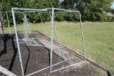 2 Full sized metal soccer goals