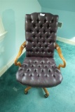 Leather Chesterfield Type office chair