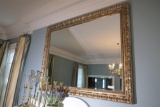 Very Large Bevelled mirror over fireplace