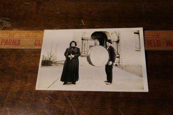 Rare Real Photo Postcard Soldier's Home Ohio