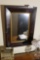Early Antique Mirror w/Old Glass