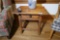 Antique wooden work table