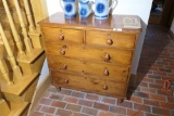 19th c. Pine Dresser or Cabinet