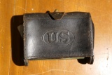 Antique US Military Cartridge Box