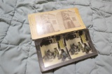 2 Stereoview Photo Cards Native American