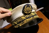 Vintage Military Hat - High Quality