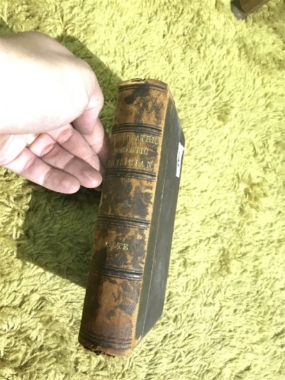 Antique Medical BOok Osteopathic Domestic Physician