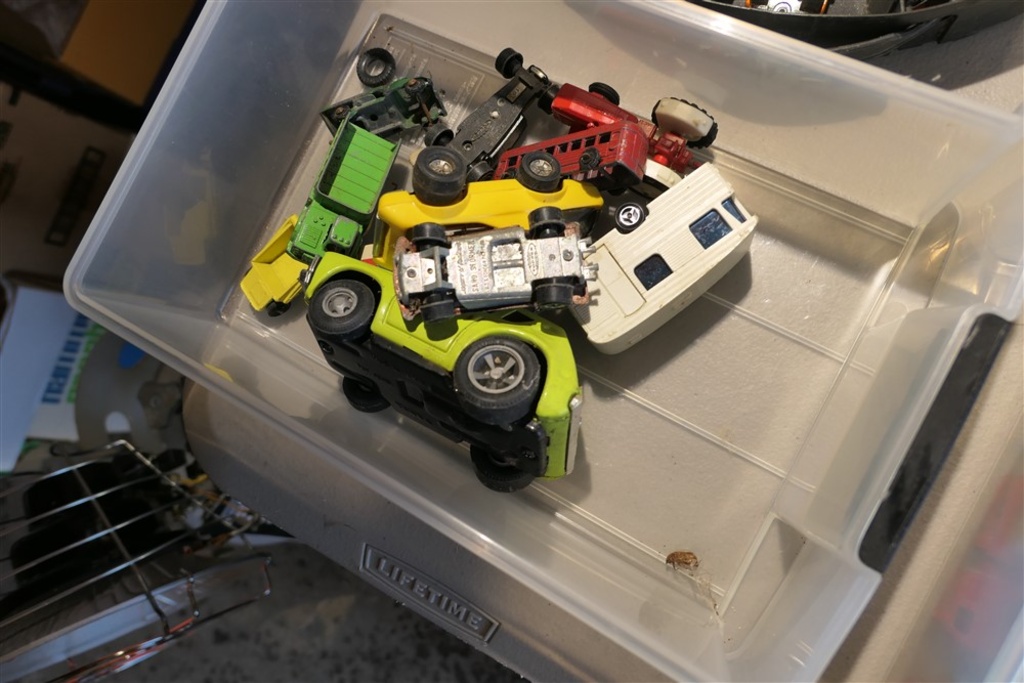 large metal toy cars