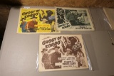 Group of old movie lobby cards - Zorro