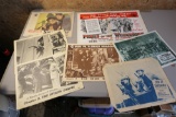 Group of old movie lobby cards