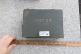 Vintage Bell System First Aid Kit Box