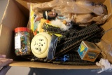 Indian doll, beads, clock and more lot