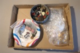 Lot of assorted antique buttons